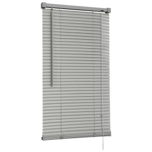 Жалюзи Delfa Bliss ПВХ NO.RF-M-001 80/160 серебро