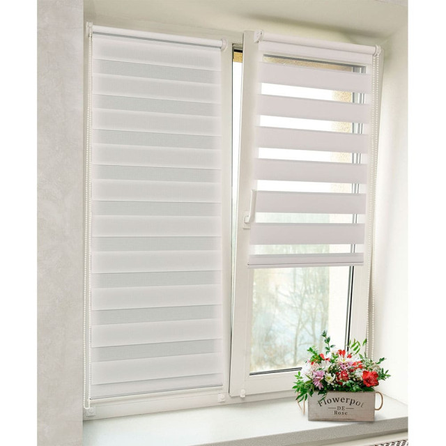 Штора рулонная Delfa Стандарт СРШ-01МКЭ-40609 60/160 см белый 38*38