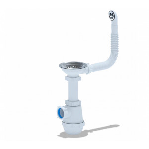 Сифон для мойки бутылочный Ани пласт А0142S 3 1/2