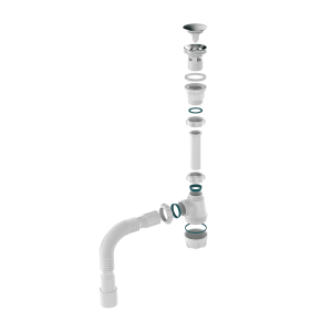 Сифон для умывальника Aquant S4015-30-MR 1 1/4