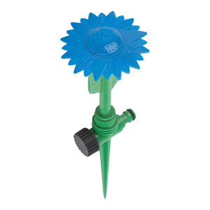 Разбрызгиватель Park HL2107B в форме цветка на пике голубой
