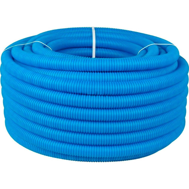 Трубка защитная гофрированная AV Engineering AVE800-005 25 мм для 18-20 трубы синяя 50 м