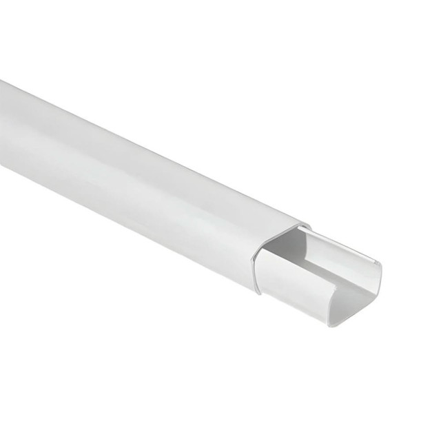 Кабель короб Ideal Деконика 001-G 30*10 мм белый глянцевый 2.2 м