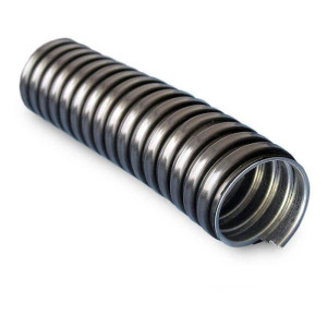 Металлорукав Гофроматик РЗ-ЦПнг 25 в ПВХ изоляции 25 мм без протяжки черный