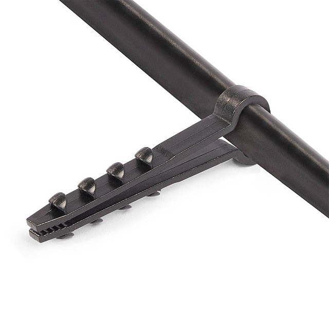 Дюбель-хомут Fortisflex 81830 ДХП 12-6 черный 100 шт