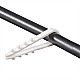 Дюбель-хомут Fortisflex 56866 ДХ 5-10 белый 100 шт
