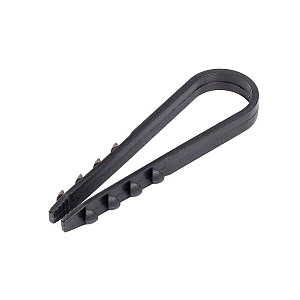 Дюбель-хомут Fortisflex 59544 ДХ 5-10 черный 100 шт