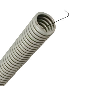 Труба гофрированная Юпитер JP3110-02 ПВХ 16 мм с зондом легкая