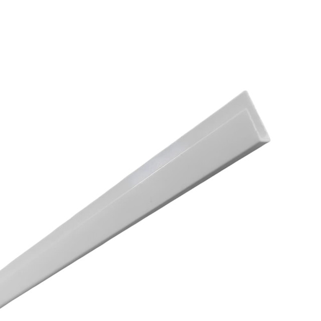 Угол стартовый Албико-групп ПВХ белый 610*3*10 мм