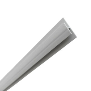 Профиль Н-образный Албико-групп ПВХ белый 610*3*10 мм