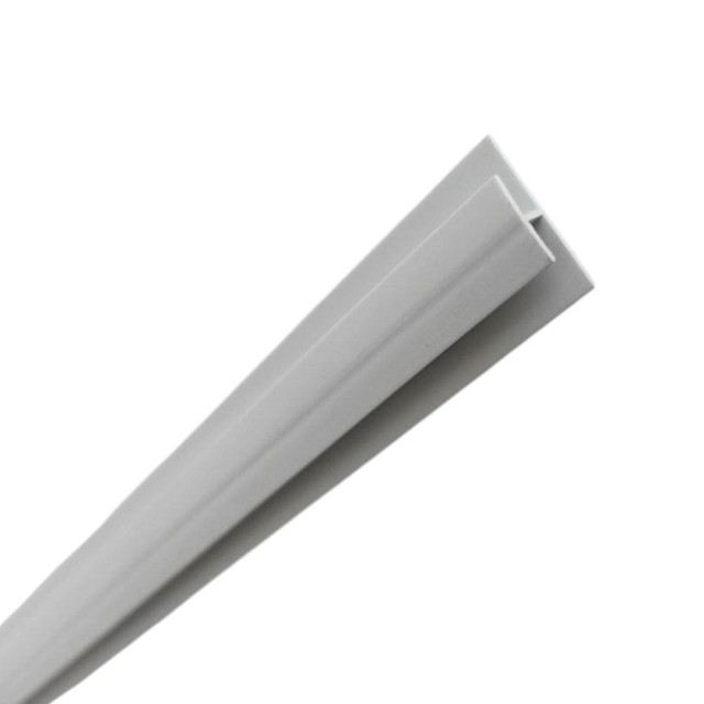 Профиль Н-образный Албико-групп ПВХ белый 610*3*10 мм