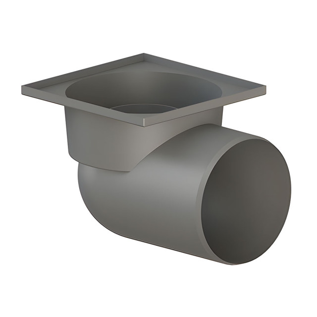 Трап Татполимер ТП-105.110-150HSHs ПП 110 горизонтальный 150*150 мм с гидрозатвором