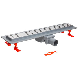 Трап сливной AV Engineering AVE5016560 горизонтальный 50 65*600 мм сухой затвор