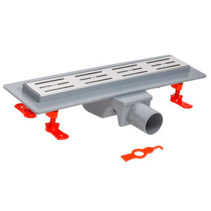 Трап сливной AV Engineering AVE5016540 горизонтальный 50 65*400 мм сухой затвор