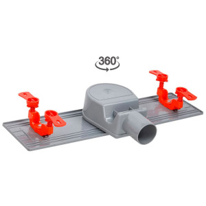 Трап сливной AV Engineering AVE5016540 горизонтальный 50 65*400 мм сухой затвор