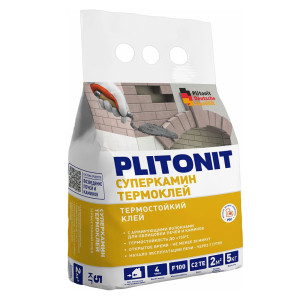 Суперкамин Термоклей Plitonit 5 кг