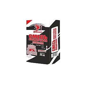 Смесь кладочная жаростойкая глино-шамотная Горыныч 25кг