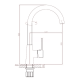 Смеситель для кухни AV Engineering AVHOP4-A996-648 D35