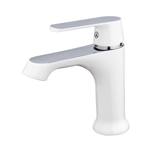 Смеситель для раковины Frap F1031 белый/хром