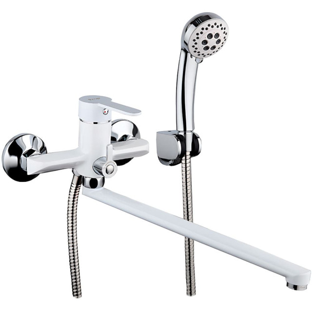 Смеситель для ванны Frap F2241 белый хром