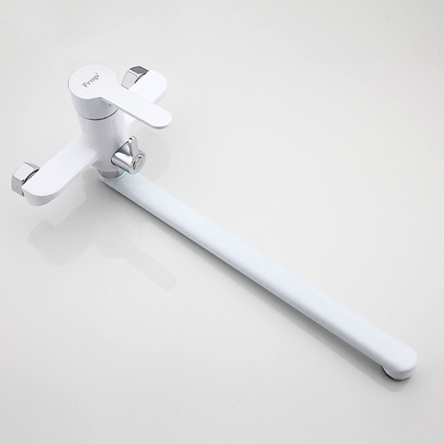 Смеситель для ванны Frap F2241 белый хром