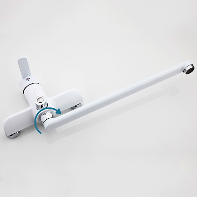 Смеситель для ванны Frap F2241 белый хром