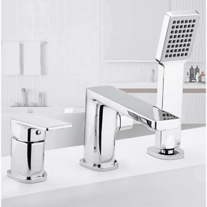 Смеситель для ванны Frap F1146 на 3 отверстия хром