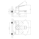 Смеситель для ванны A-five A5-1132 серия Lily D35 хром