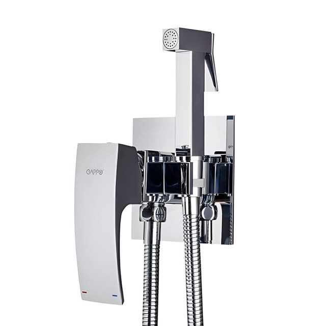 Душ гигиенический со смесителем Gappo G7207-1 хром