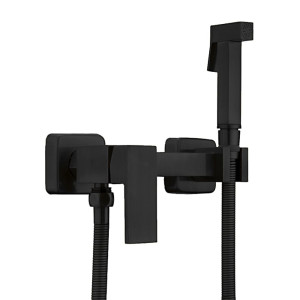 Душ гигиенический со смесителем Frap F7504-6 черный