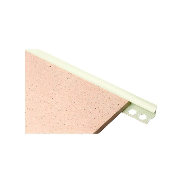 Раскладка внутренняя Пластал под плитку 9 мм белый 2.5 м