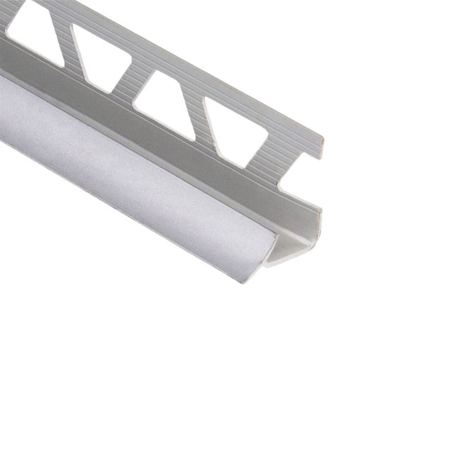 Раскладка внутренняя Ideal 081 под плитку 8 мм металлик 2.5 м