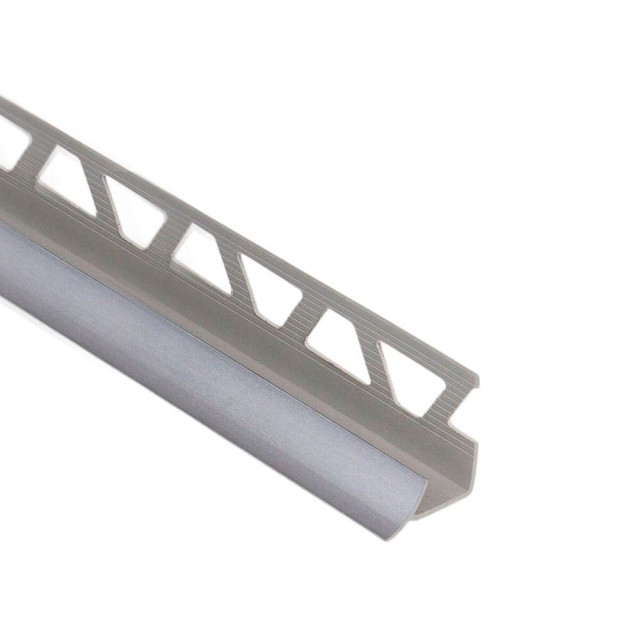 Раскладка внутренняя Ideal 081 под плитку 10 мм металлик серебристый 2.5 м