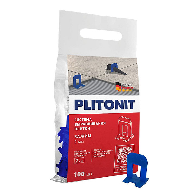 Зажим Plitonit Н008264 SVP-Profi 2 мм 100 шт