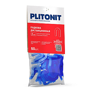 Подковы дистанционные Plitonit Н011497 2 мм 50 шт