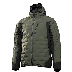 Куртка yтепленная Hoegert Paul HT5K924-L с капюшоном оливковая L/52