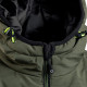 Куртка yтепленная Hoegert Paul HT5K924-XL с капюшоном оливковая XL/54