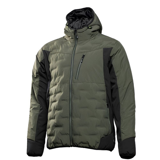 Куртка yтепленная Hoegert Paul HT5K924-2XL с капюшоном оливковая 2XL/56