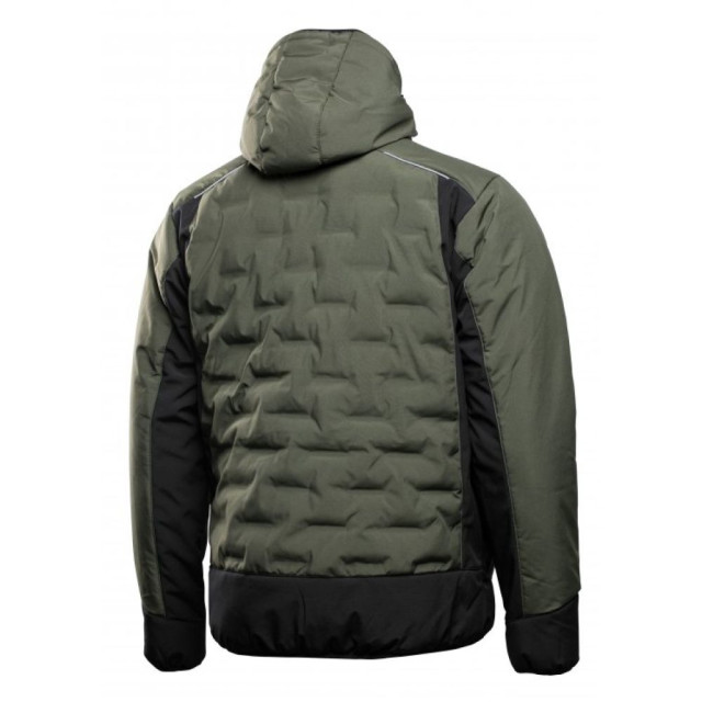 Куртка yтепленная Hoegert Paul HT5K924-3XL с капюшоном оливковая 3XL/58
