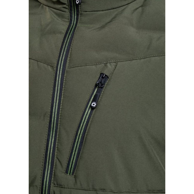 Куртка yтепленная Hoegert Paul HT5K924-3XL с капюшоном оливковая 3XL/58