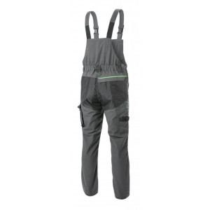 Комбинезон Hoegert Lemberg HT5К801-1-3XL защитный размер 3XL темно-серый