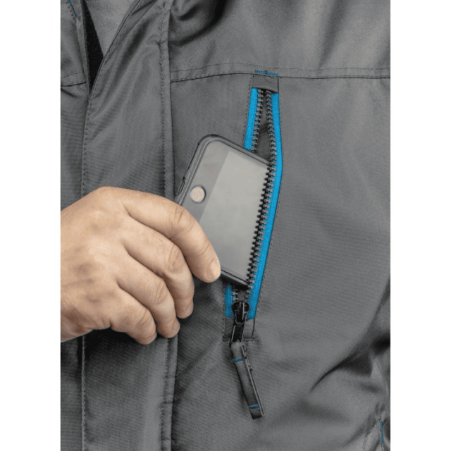 Куртка утепленная Hoegert Ren цвет графит размер 52