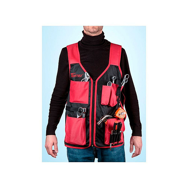 Жилет монтажника Wortex GR 5060 530*660 мм 9 отсеков переноски