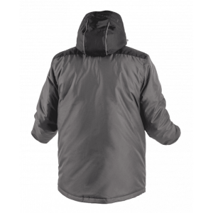 Куртка утепленная Hoegert Ren цвет графит размер 58