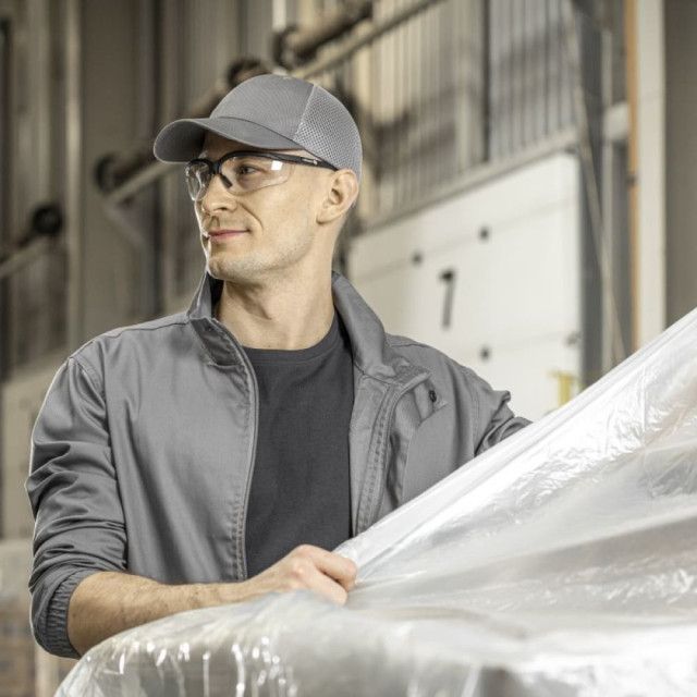 Кепка Hoegert Klaus светло-серая 57-61 см