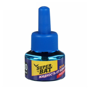 Жидкость Super Bat  от комаров дополнительный флакон  30 ночей