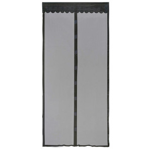 Сетка антимоскитная Рыжий Кот Капутомоскито KM-N 311253 на магнитах 100*210 см черный