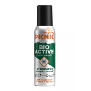 Средство репелентное Picnic Bio Active 125 мл