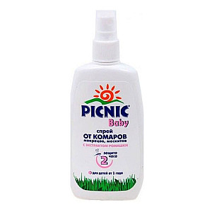 Спрей от комаров Picnic Baby 120 мл