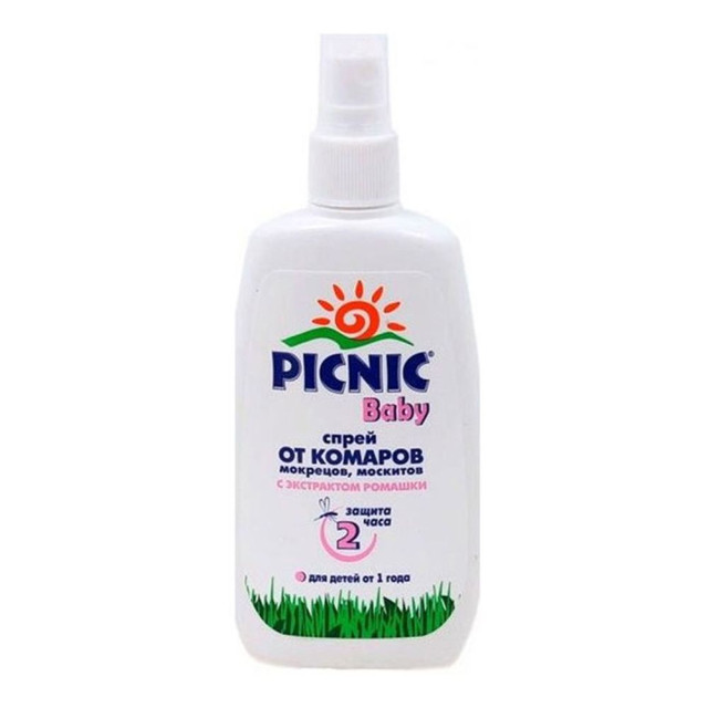 Спрей от комаров Picnic Baby 120 мл